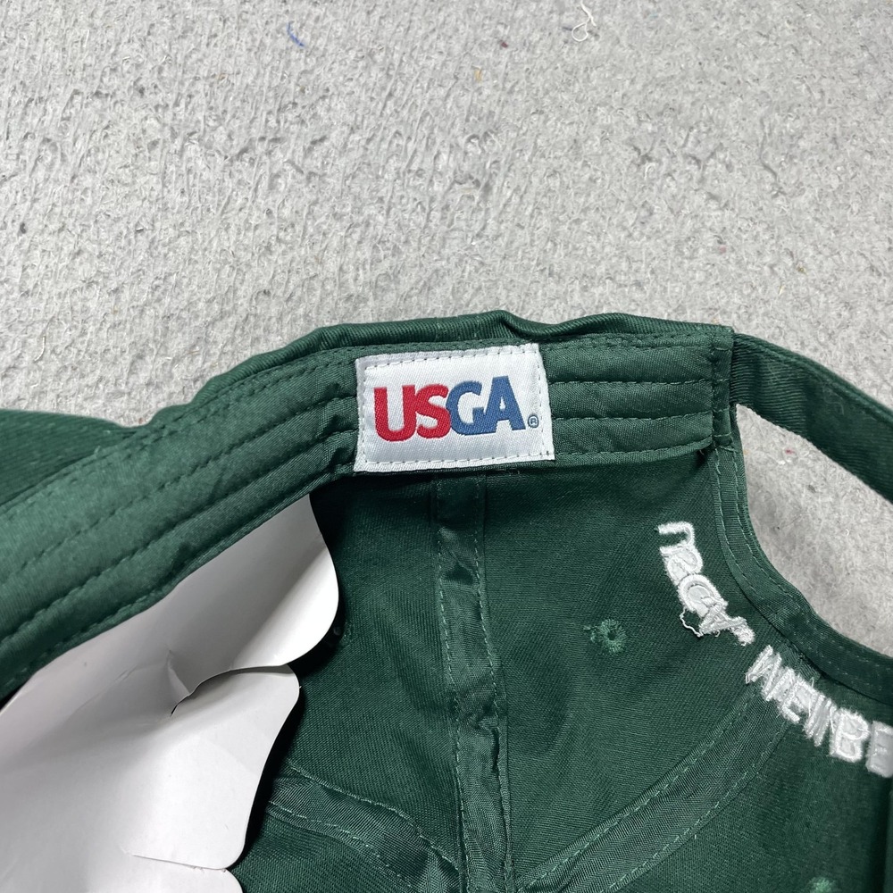 2018 US Open Shinnecock Hills Hat Cap Strap Back Mens One Size Green Golf USGA - Picture 7 of 7